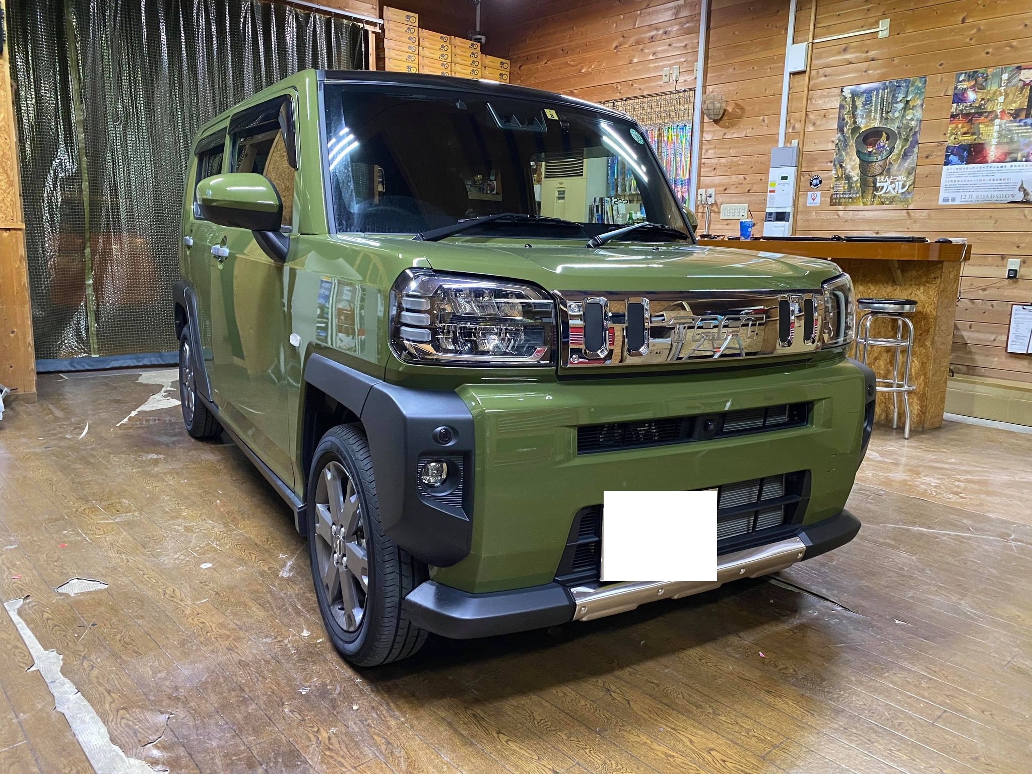 タフトへスピーカーGZRC取付 | 高知のカーオーディオ