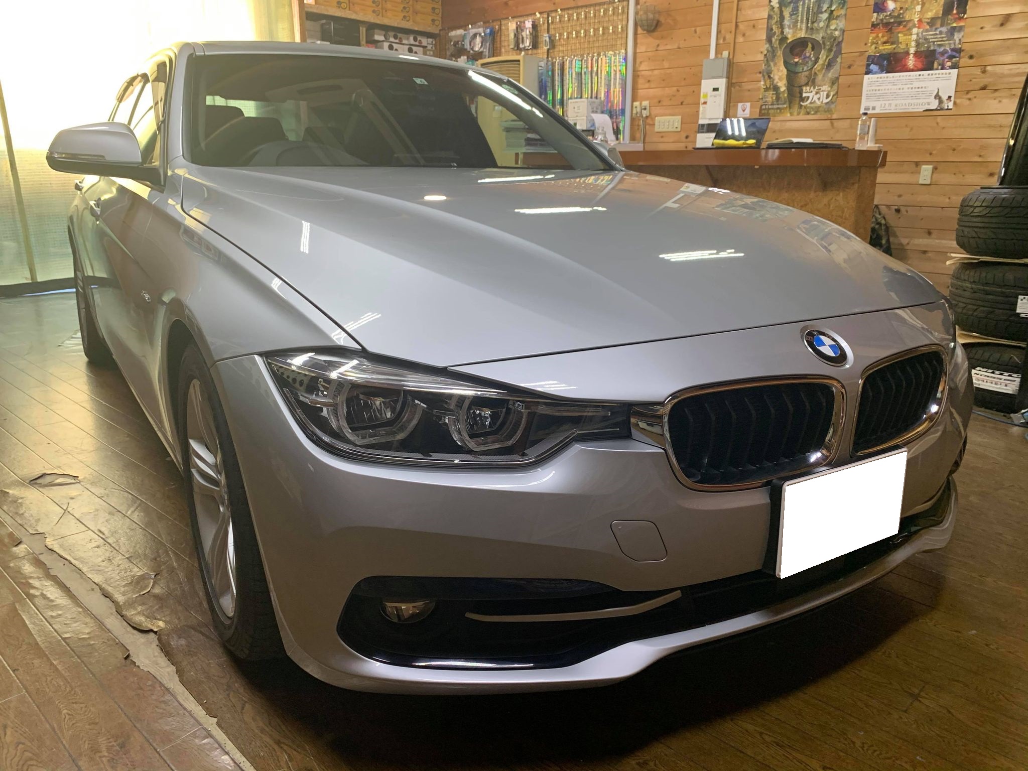 BMW、F30のスピーカー交換！