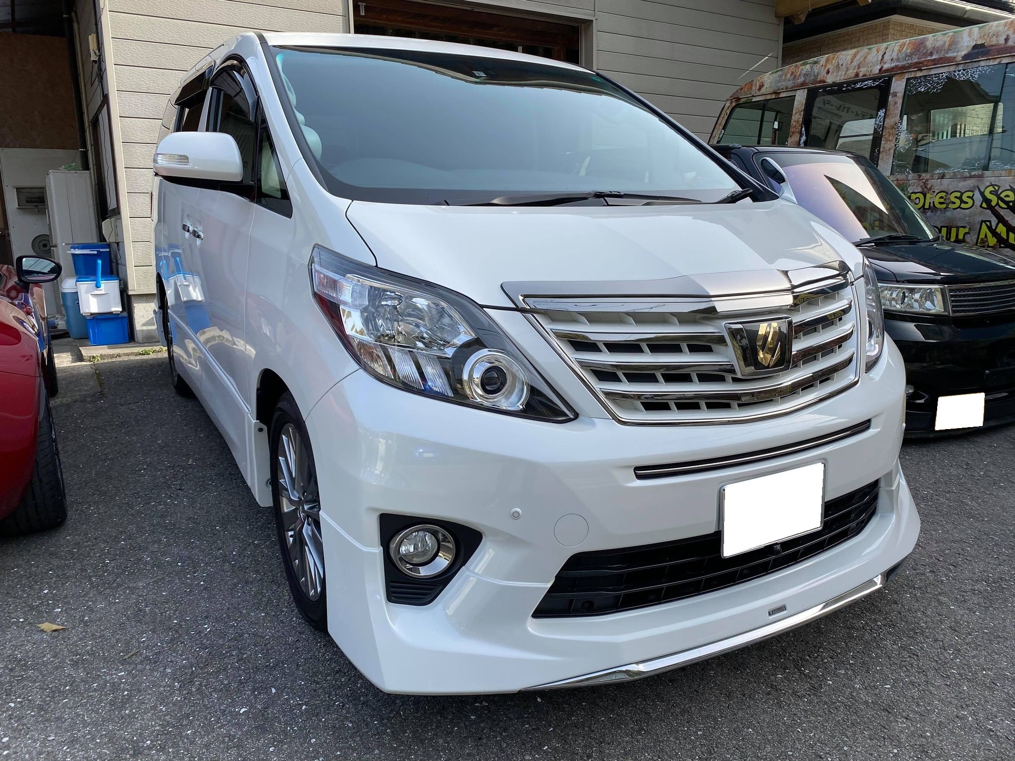 アルファードへプロセッサーアップグレード！