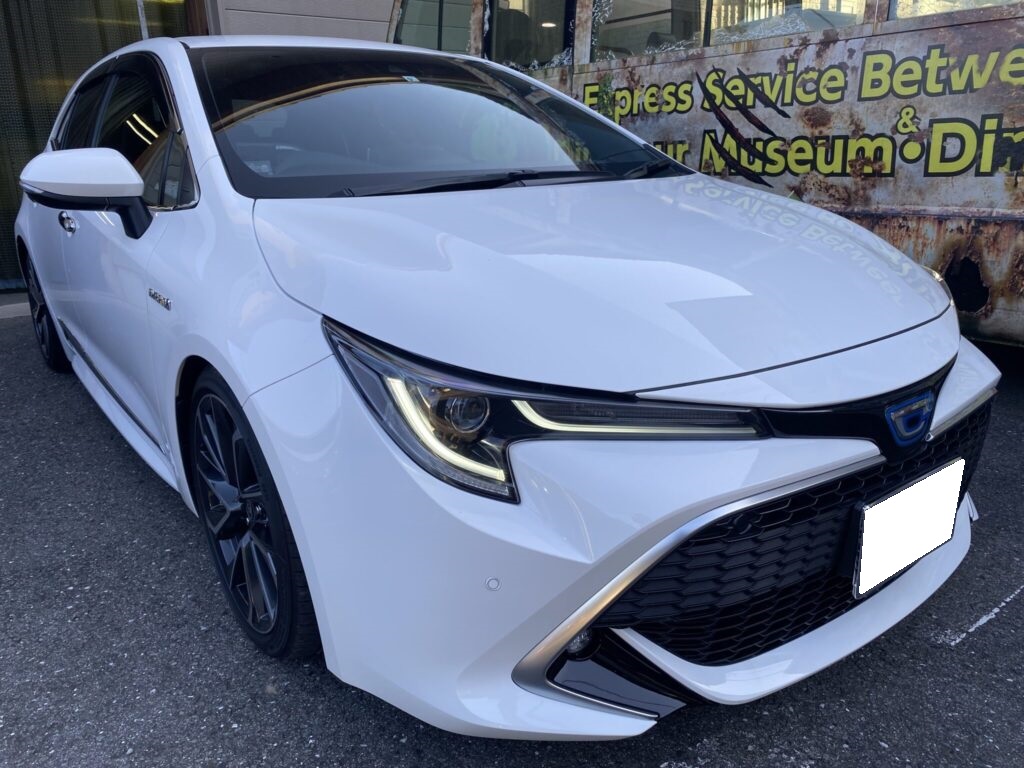 他車との差を見せつけろ！？カローラスポーツのハンドル交換。