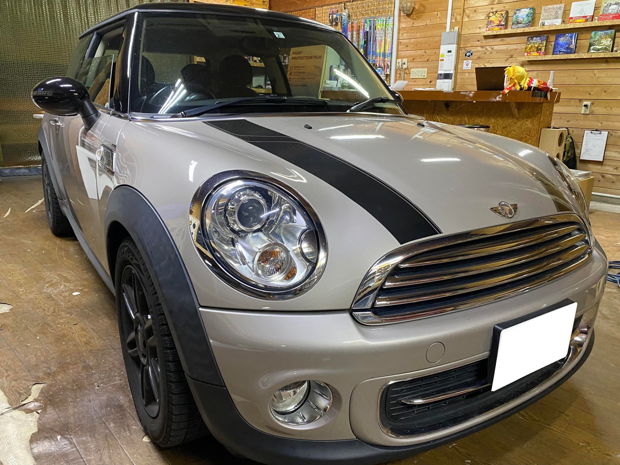 地図がないと不安。R56へポータブルナビの取り付け！