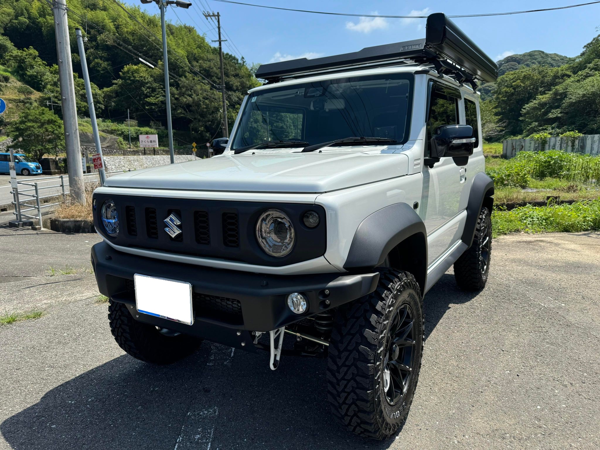 香川県から‼新車からの大変身！いじって楽しく乗り回そう‼四駆ジムニーシエラ（JB74）フルカスタム‼