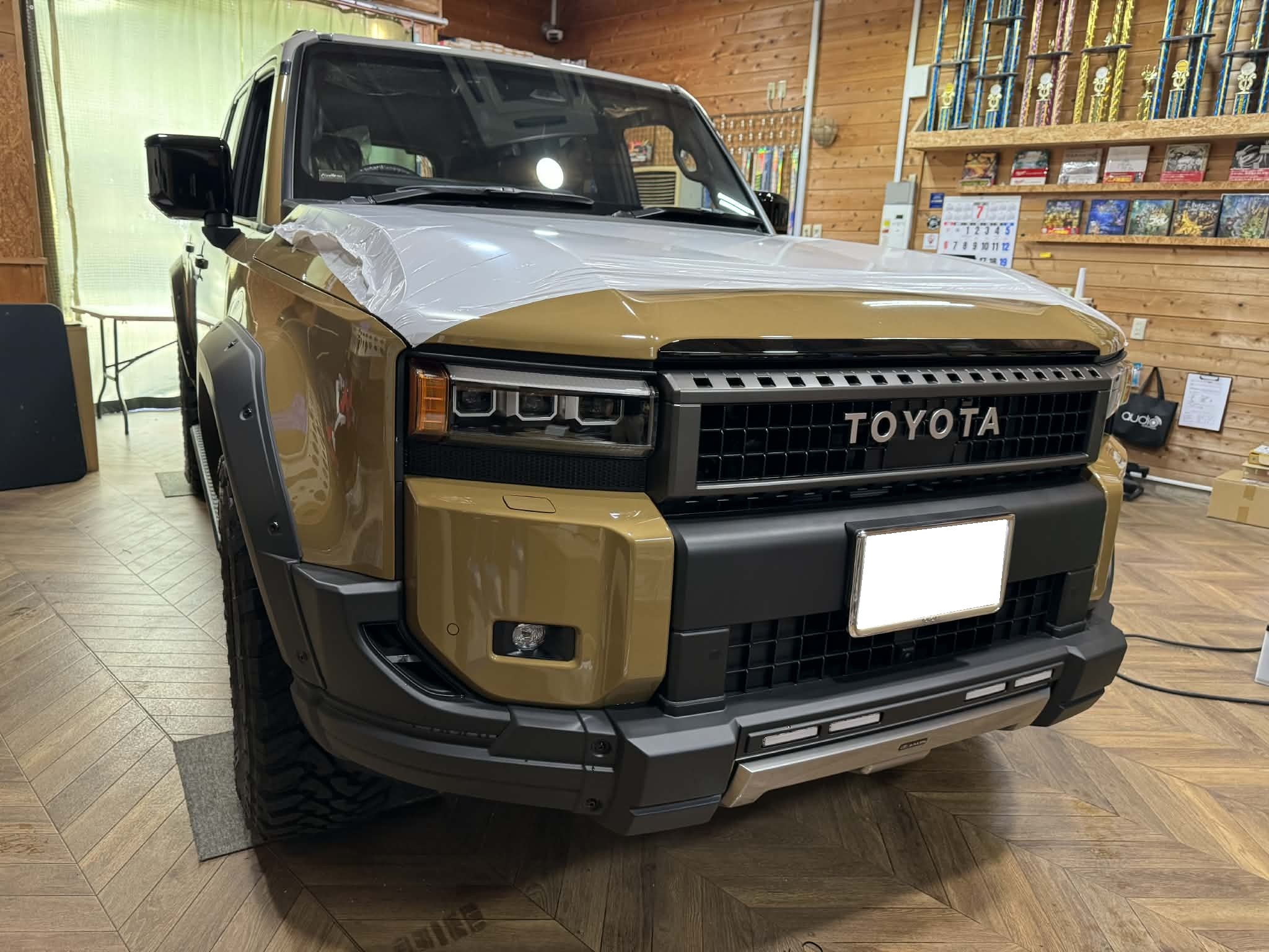 16台目!なぜ今ハイブリッド対策が必要なのか?ランドクルーザー250にカーセキュリティパンテーラとデジタルイモビライザーキーレスブロックPRO+とSTEKプロテクションフィルムヘッドライト施工‼