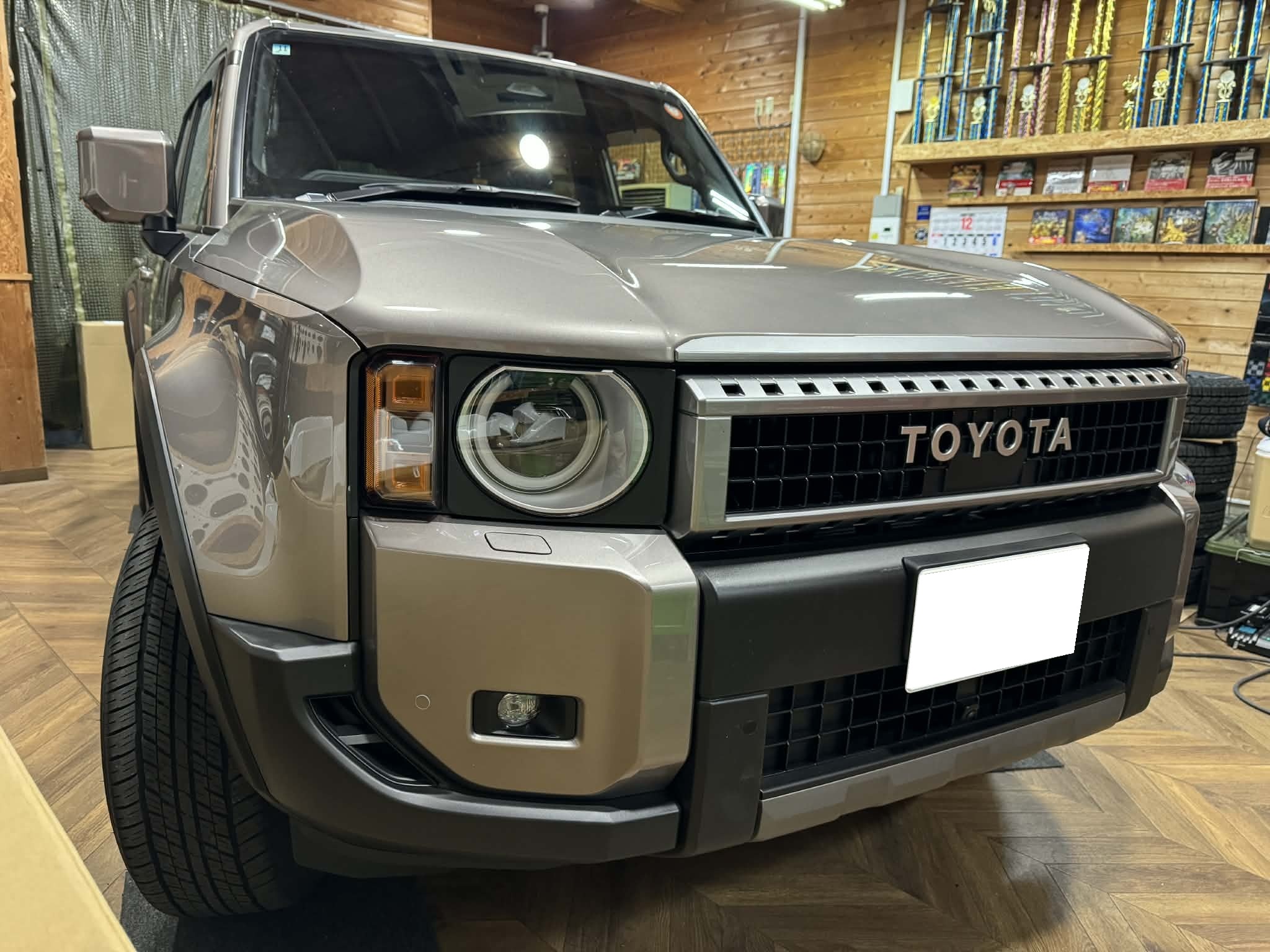 14台目!手口を完封せよ!鉄壁のイモビライザーでガード‼ランドクルーザー250にイグラ2+とキーレスブロックPRO+とパドルスイッチ+STEKPPFヘッドライト施工!