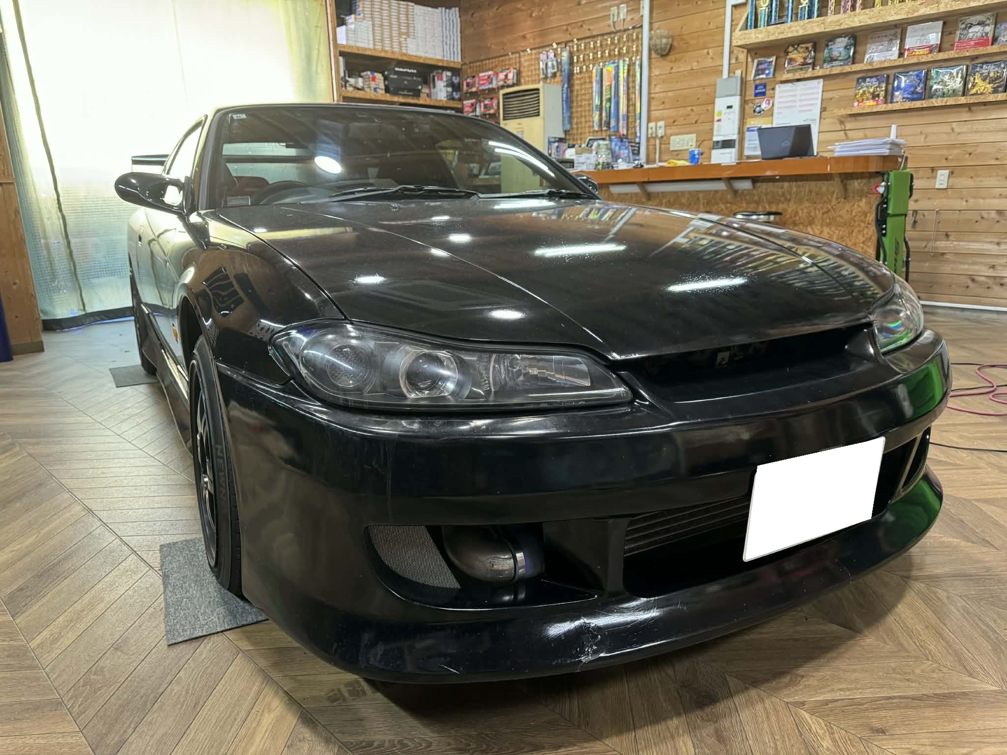 金沢から高知へ‼25年ルールの波に飲まれる前にパンテーラで死守せよ!S15シルビアにカーセキュリティパンテーラ取付‼